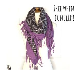 FREE Gap Linen Fringe Square Scarf
